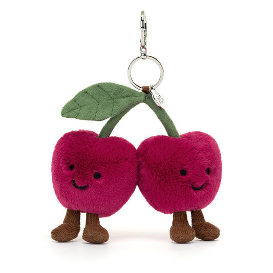 Amuseable Cherries Bag Charm by Jellycat