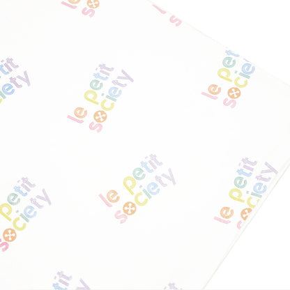 Made For Play - Adult Ladies Crop Top in Rainbow Logo by Le Petit Society — image 2