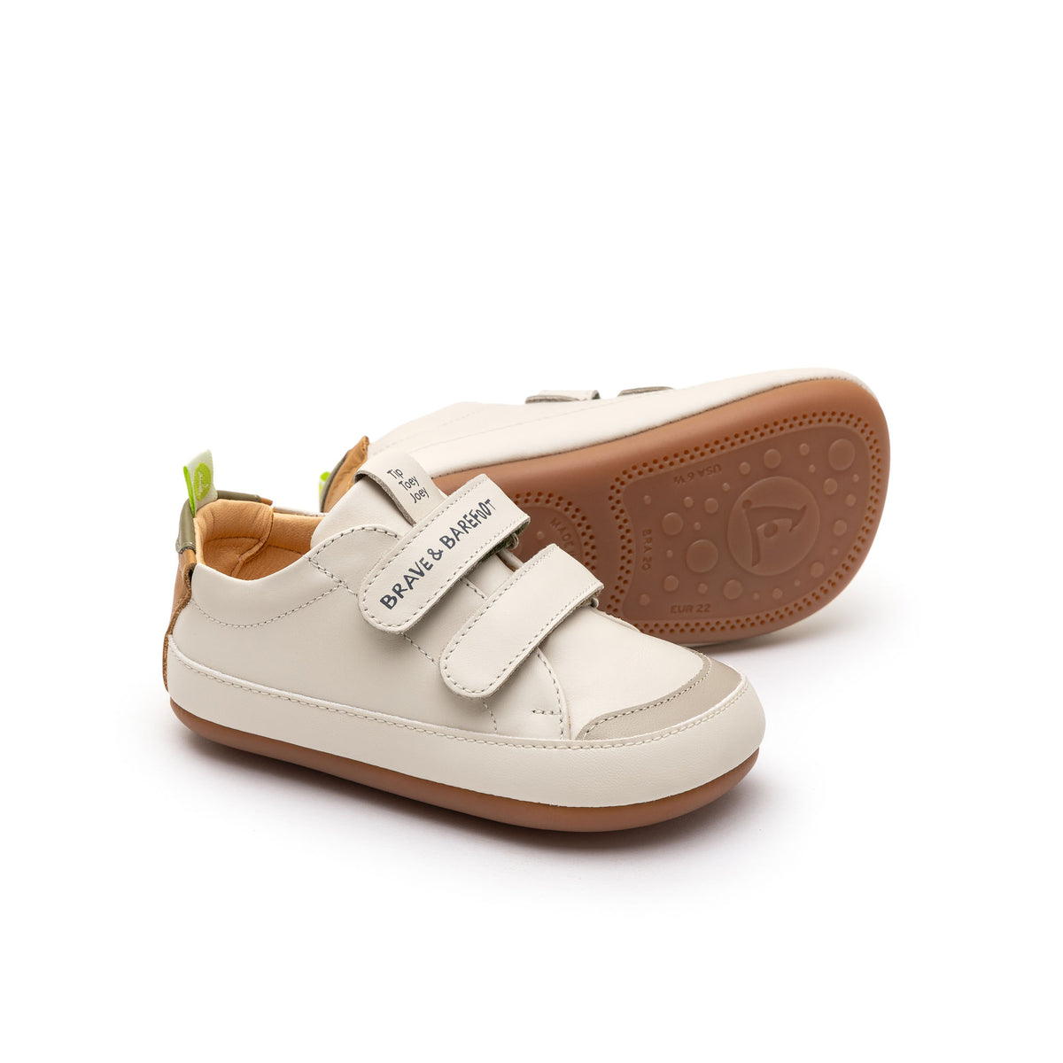 Bossy Brave Sneakers in Tapioca / Olive Tree / Hay by Tip Toey Joey — image 7