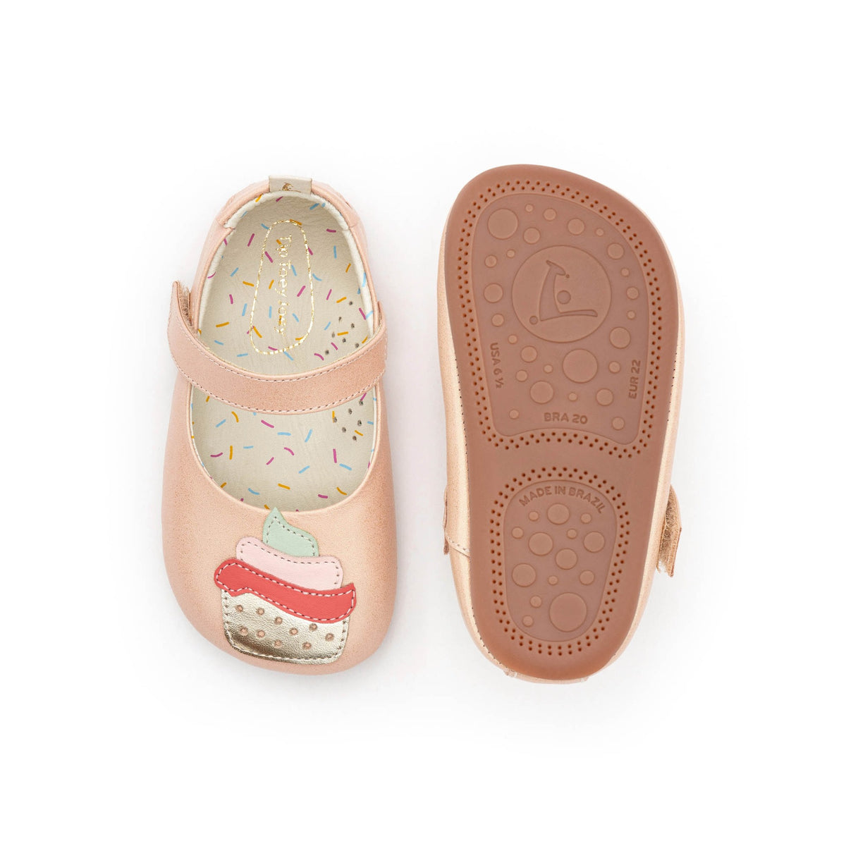 Cupcake Mary Janes in Candy Dream / Blossom Pink / Mint by Tip Toey Joey — image 3