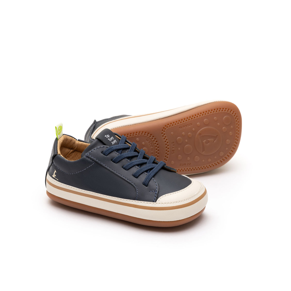 Funky 20 Sneakers in Navy / Tapioca by Tip Toey Joey — image 7