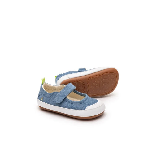 Gaia Green Mary Janes in Lona Jeans Laguna by Tip Toey Joey — image 2