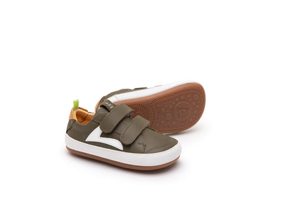 Hopper Sneakers in Mineral Green / White / Hay by Tip Toey Joey — image 8