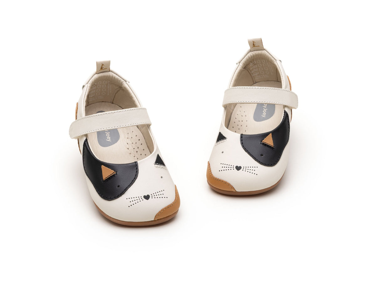 Kitten Mary Janes in Tapioca / Black / Hay by Tip Toey Joey — image 3