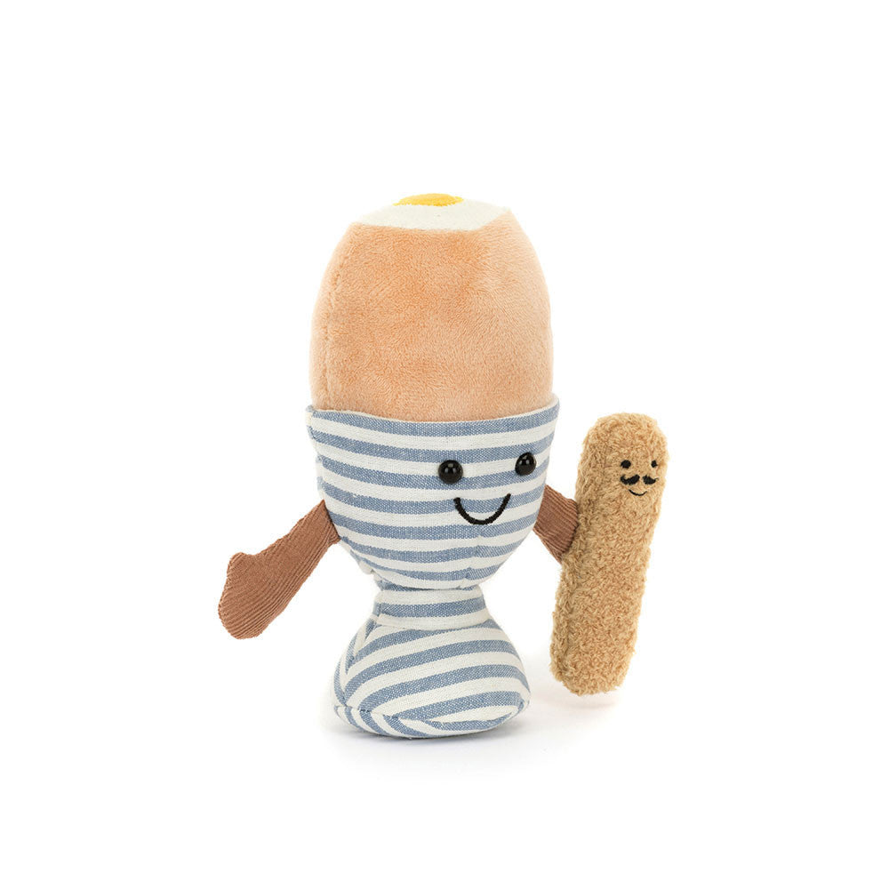 Amuseable Eggetha Egg & Lance Soldier by Jellycat
