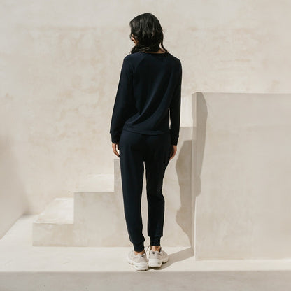 Airmode Jogger Set in Midnight Blue Pause by Selenight Co — image 5