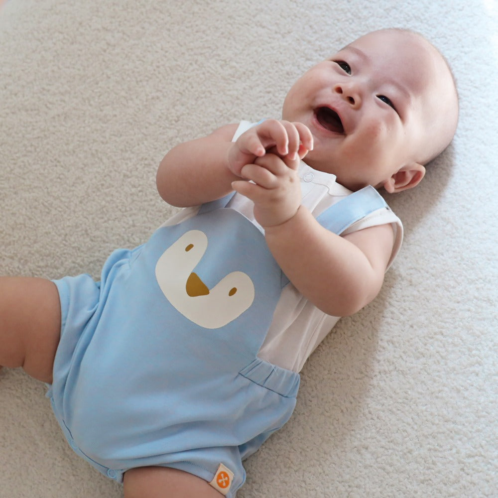 Baby Animal Romper in Penguin by Le Petit Society — image 3