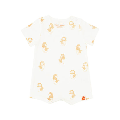 A Singapore Series - Baby Romper in Merlion Print by Le Petit Society — image 9