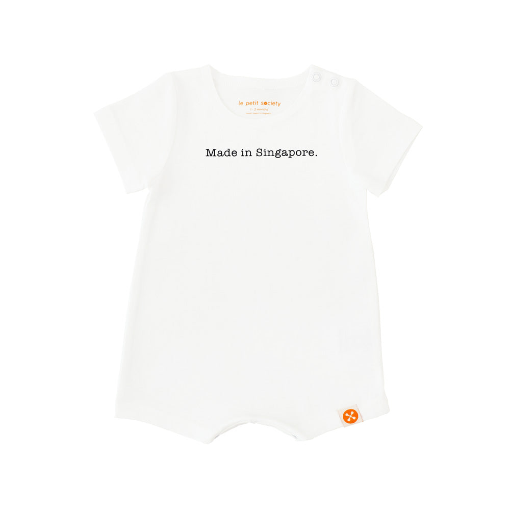 A Singapore Series - "Made in Singapore" Baby Romper by Le Petit Society — image 8