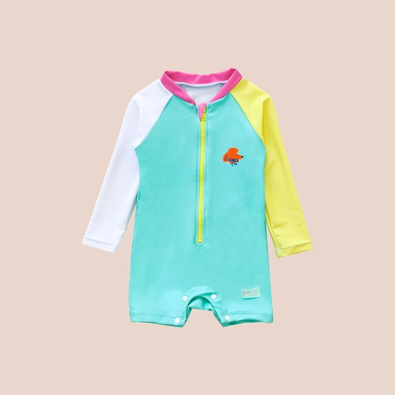 Baby Swimsuit in Colour Pop by Le Petit Society — image 6