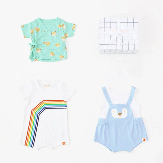 Baby Welcome Gift in Rainbow Crew by Le Petit Society