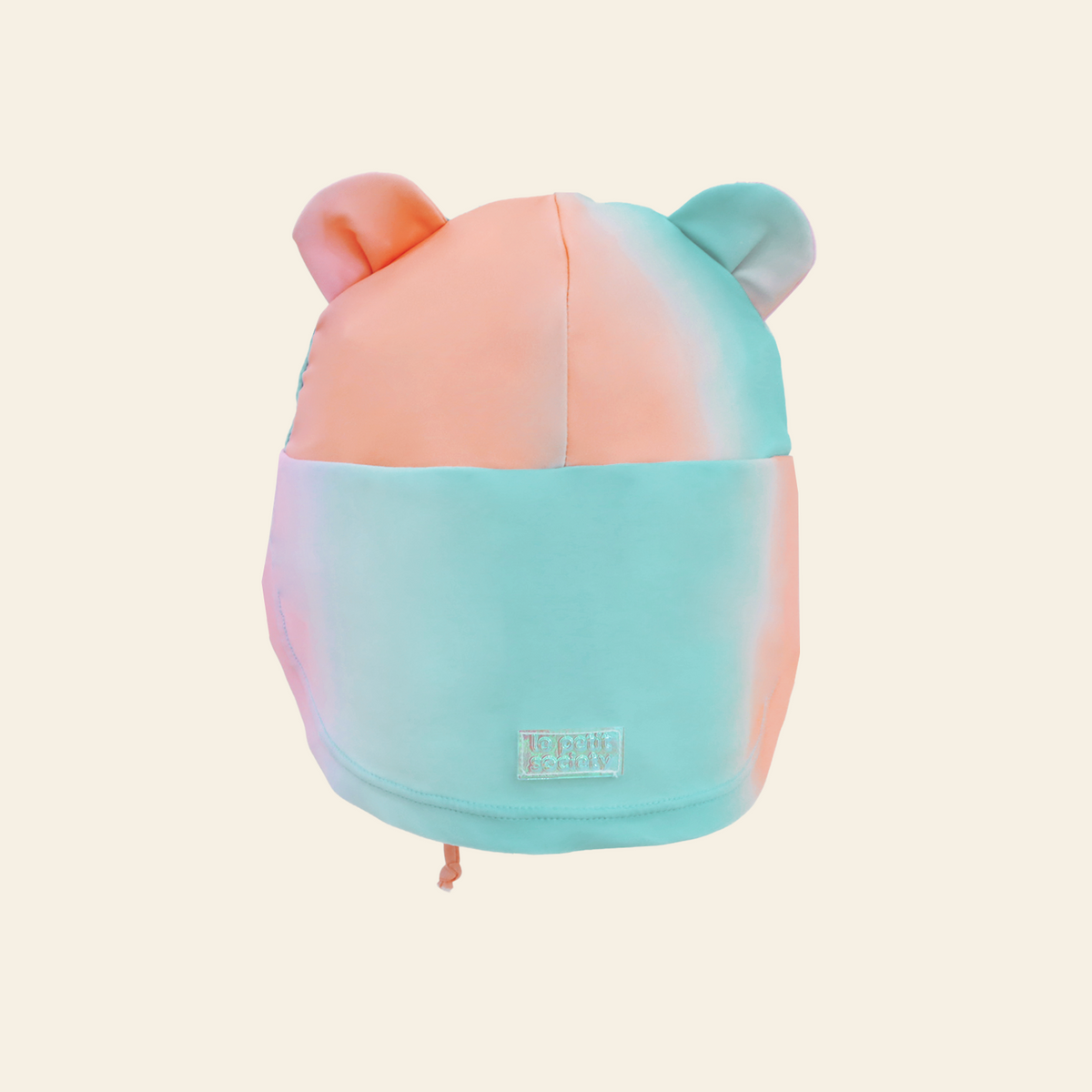 Baby Bear Sunhat in Pastel Gradient by Le Petit Society — image 3