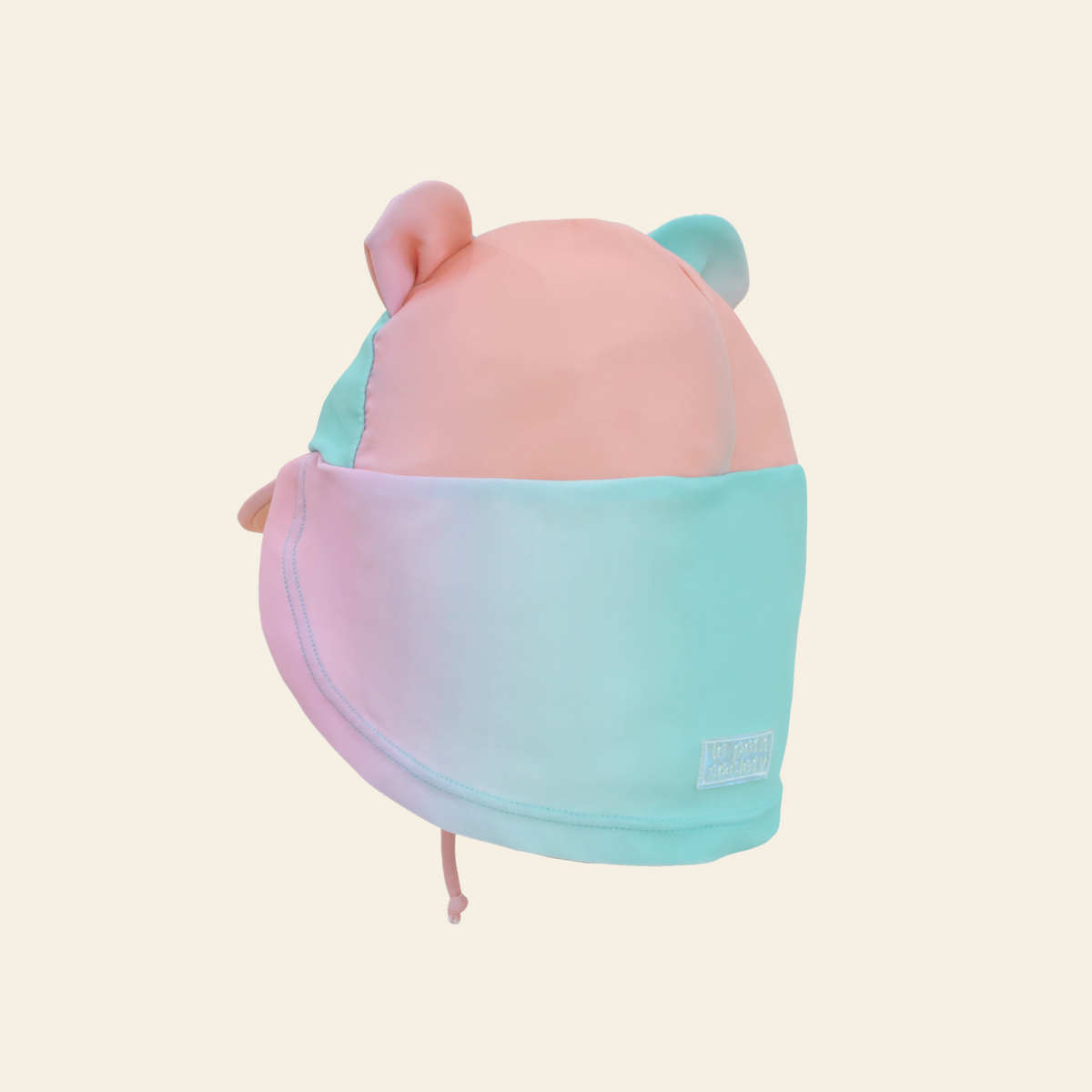 Baby Bear Sunhat in Pastel Gradient by Le Petit Society — image 2