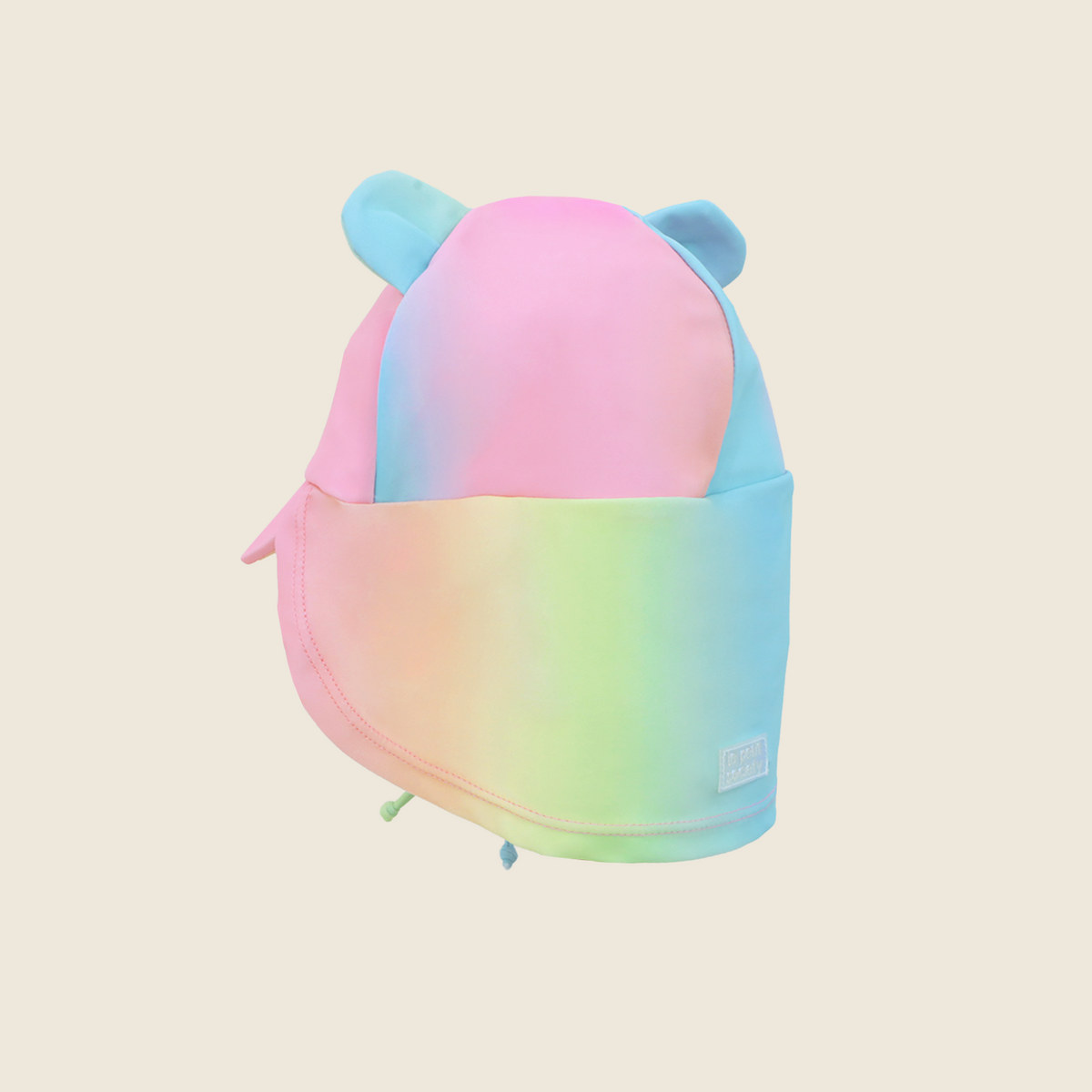 Baby Bear Sunhat in Rainbow Gradient by Le Petit Society — image 3