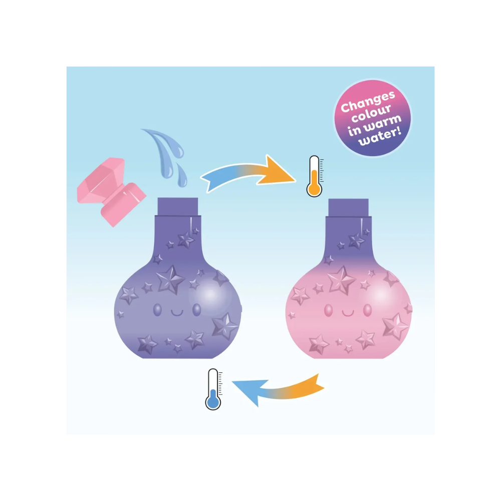 Bath Magic Colour-Change Potion Bottle - Purple to Pink by Tiger Tribe by Le Petit Society — image 2