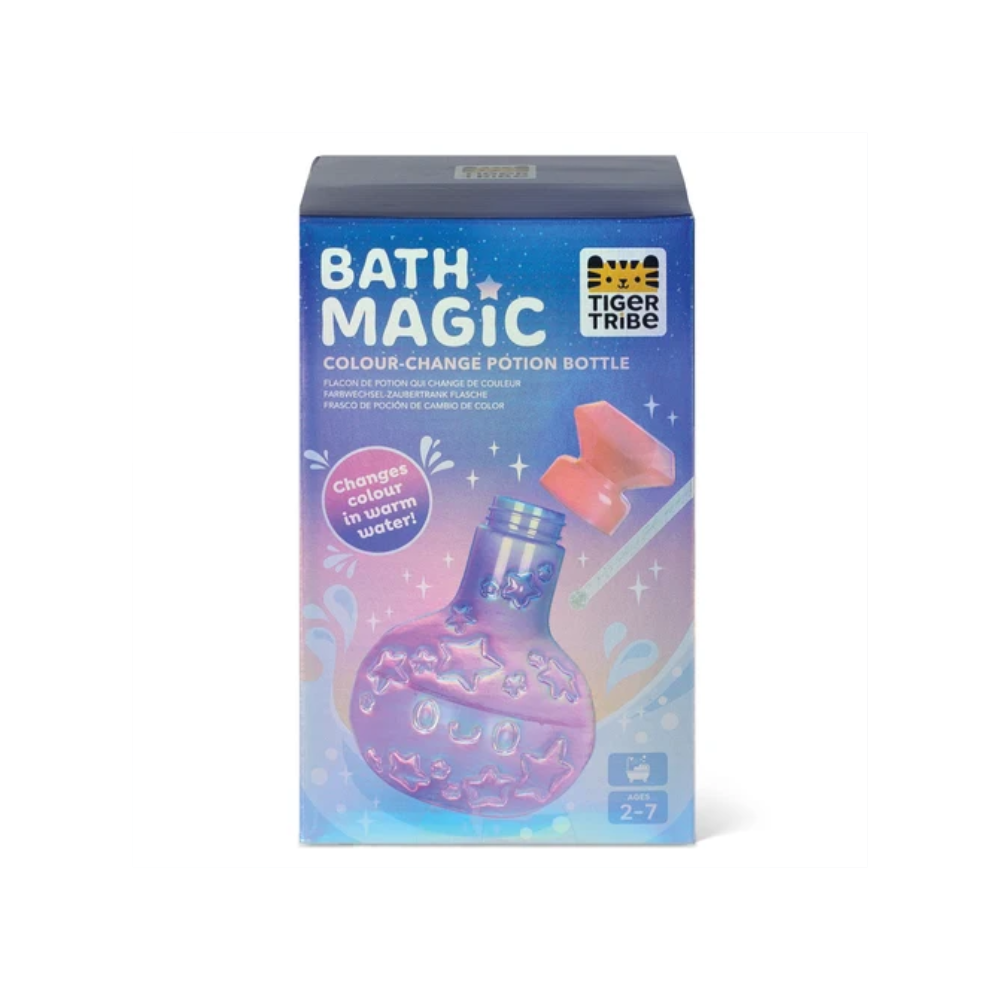 Bath Magic Colour-Change Potion Bottle - Purple to Pink by Tiger Tribe by Le Petit Society