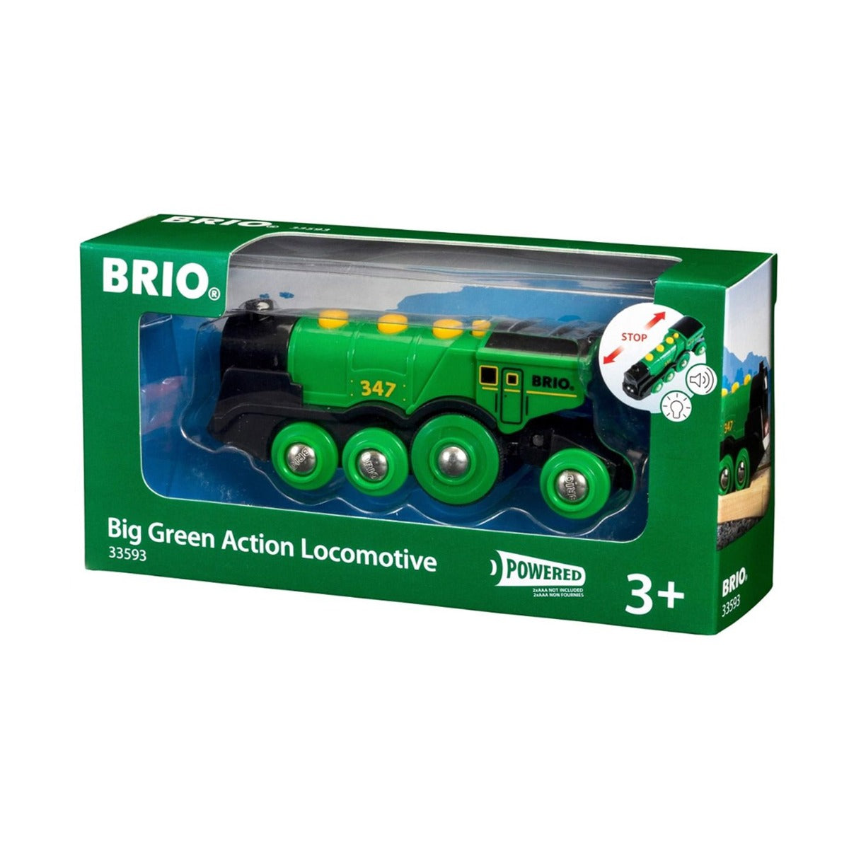 Big Green Action Locomotive by BRIO