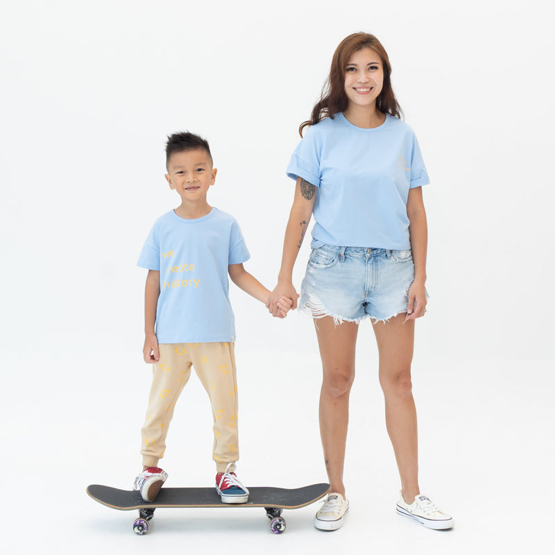 Made For Play in Kids "We Create History" Boxy Tee by Le Petit Society — image 3