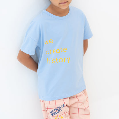 Made For Play in Kids "We Create History" Boxy Tee by Le Petit Society — image 6