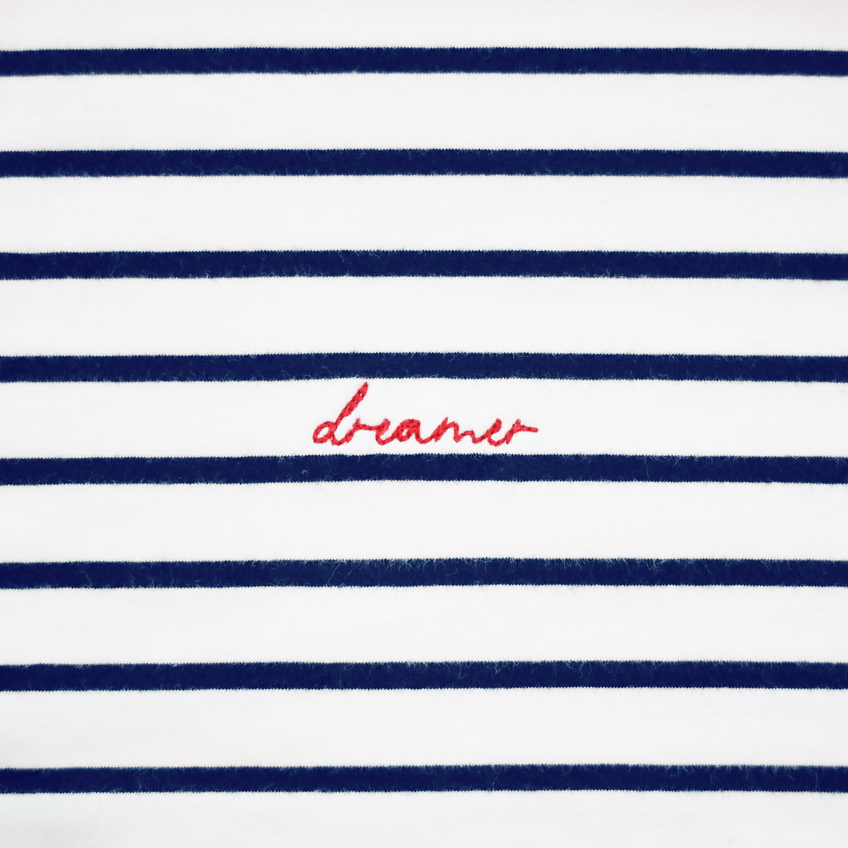 Family Tees - Personalisable Adult Striped Tee in Navy (Unisex) by Le Petit Society — image 6