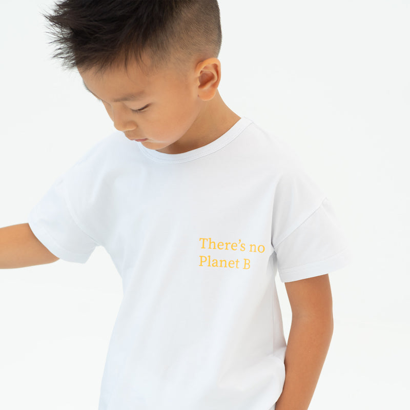 Made For Play in Kids "There's No Planet B" Boxy Tee by Le Petit Society — image 5