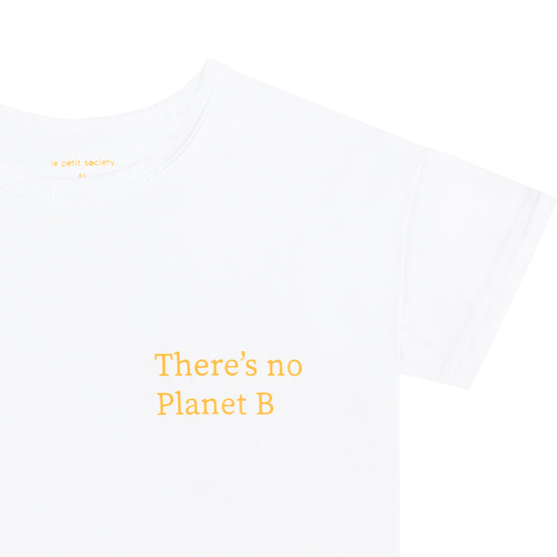 Made For Play in Kids "There's No Planet B" Boxy Tee by Le Petit Society — image 8