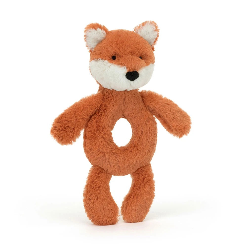 Bashful Fox Ring Rattle by Jellycat