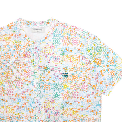 Chinese Motif Series - Men's Shirt in Rainbow Motif - Relaxed Fit by Le Petit Society — image 2