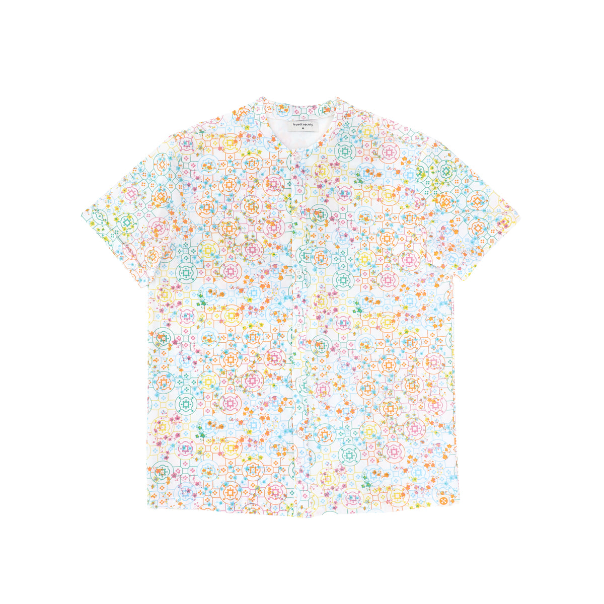 Chinese Motif Series - Men's Shirt in Rainbow Motif - Relaxed Fit by Le Petit Society — image 5