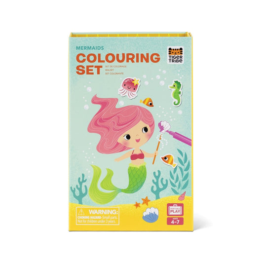 Colouring Set in Mermaid by Tiger Tribe