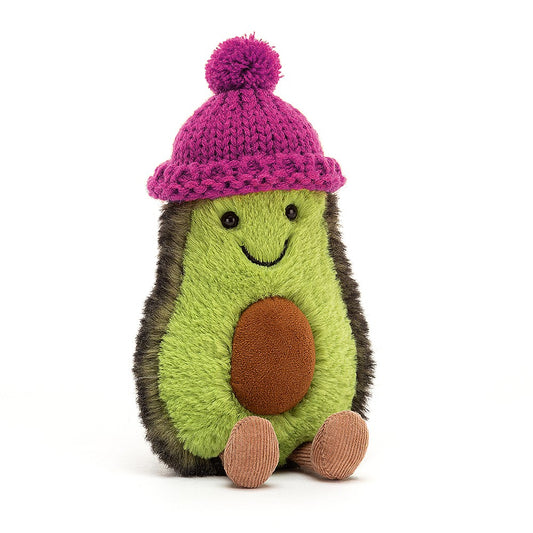Amuseable Cozi Avocado Fuchsia by Jellycat