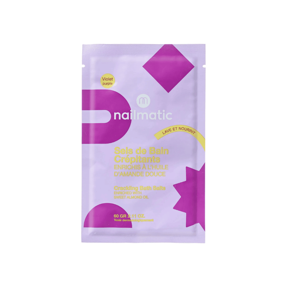 Crackling Bath Salts in Violet by Nailmatic