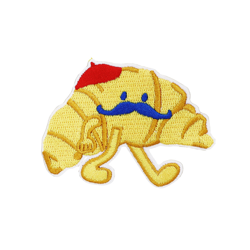 Croissant velcro patch by Le Petit Society