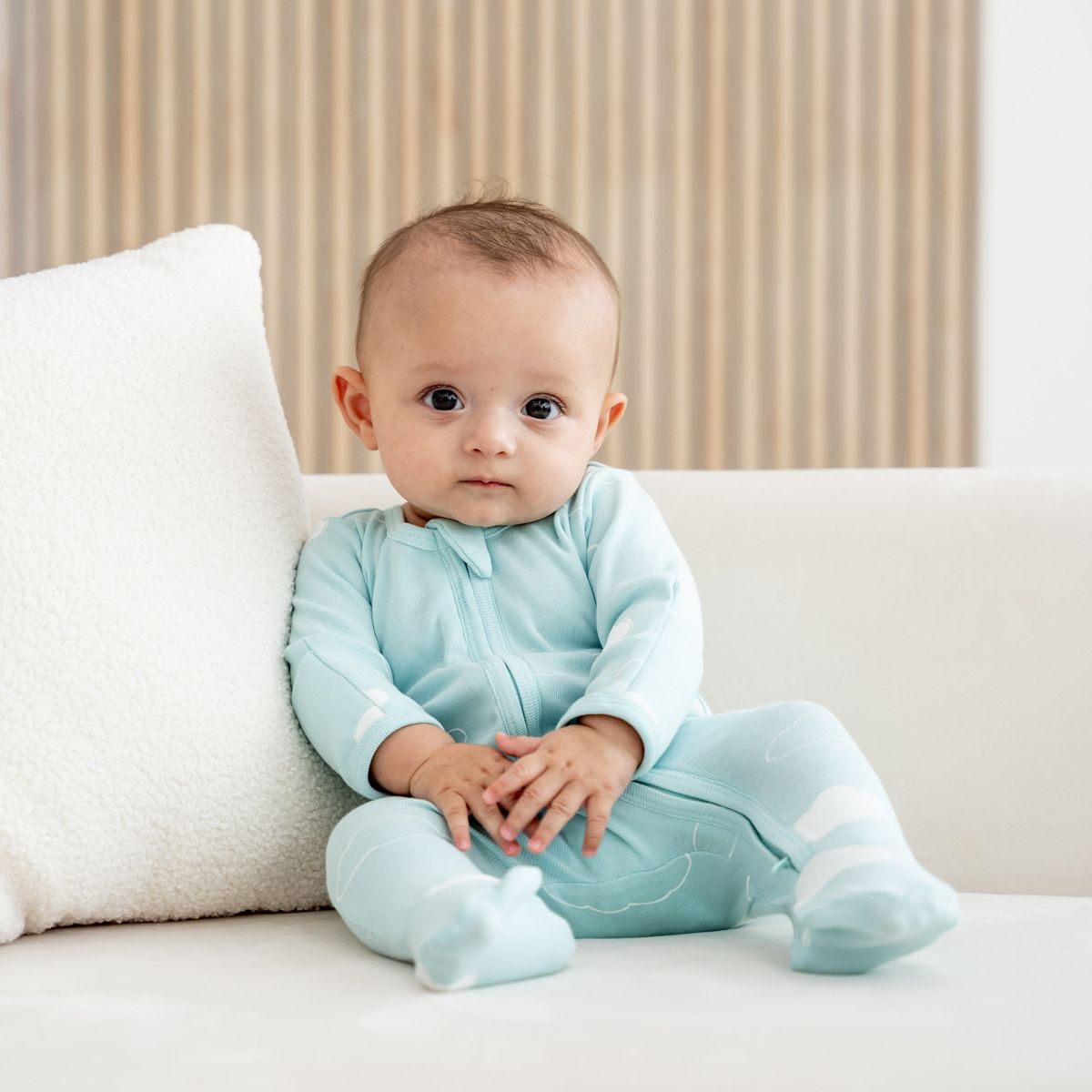 Cuddle and Comfort Set in Cotton Clouds by Le Petit Society — image 3