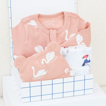 Cuddle and Comfort Set in Little Swan by Le Petit Society — image 15