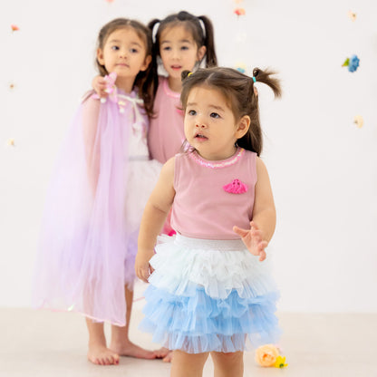 Party Series - Cupcake Tulle Skirt in Mint by Le Petit Society — image 7