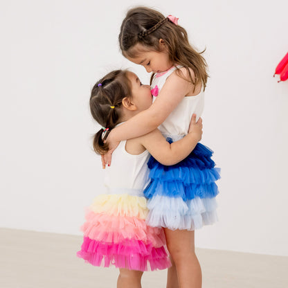 Party Series - Cupcake Tulle Skirt in Pink by Le Petit Society — image 4