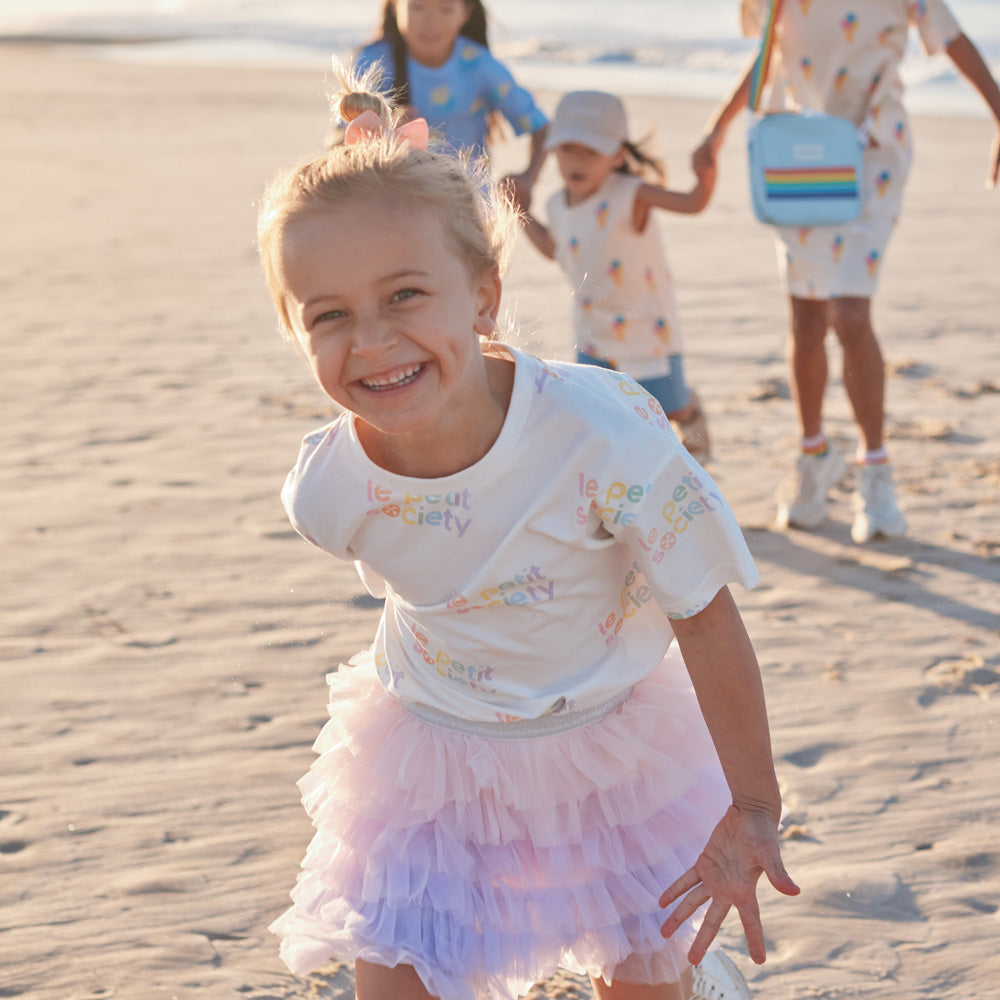Party Series - Cupcake Tulle Skirt in Purple by Le Petit Society