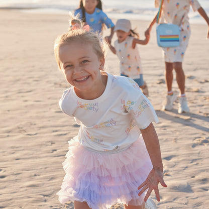 Party Series - Cupcake Tulle Skirt in Purple by Le Petit Society