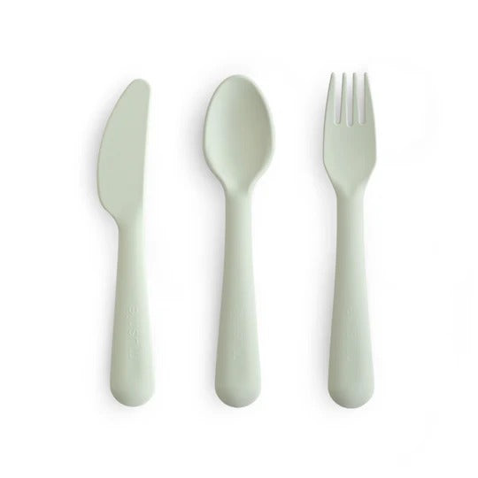 Cutlery in Sage by Mushie