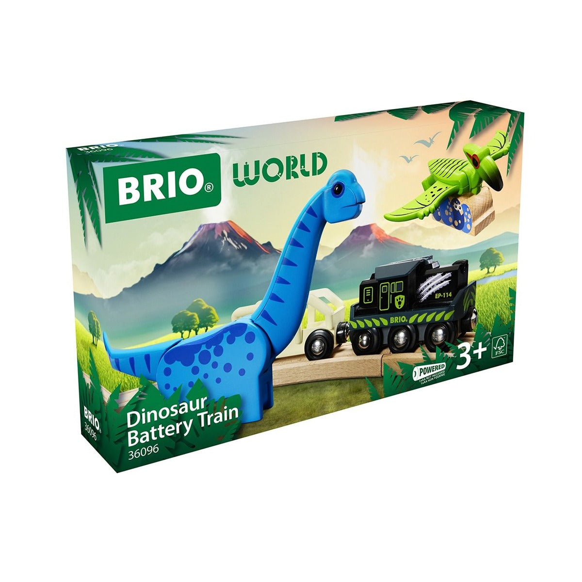 Dinosaur Battery Train by BRIO