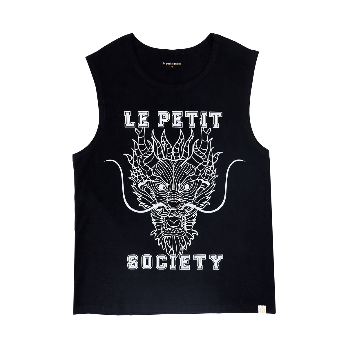 Dragon Streetwear - Adult Tank in Black Dragon by Le Petit Society