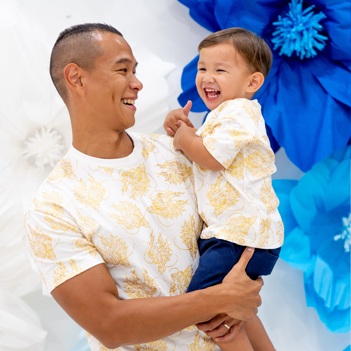 Dragon Series - Adult Tee in Gold by Le Petit Society — image 4