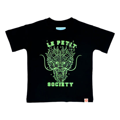 Dragon Streetwear - Kids Tee in Black Dragon by Le Petit Society — image 14