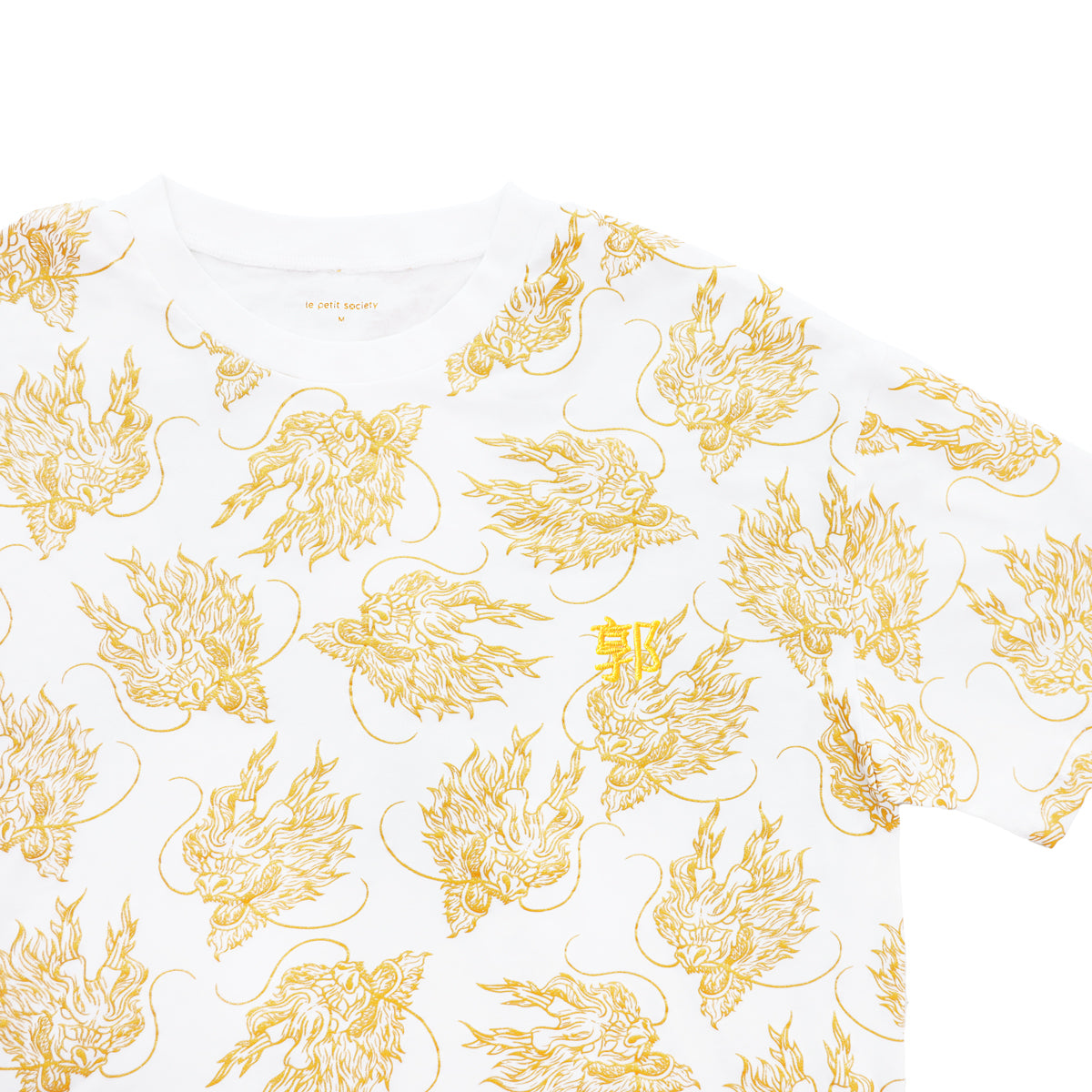 Dragon Series - Adult Tee in Gold by Le Petit Society — image 3