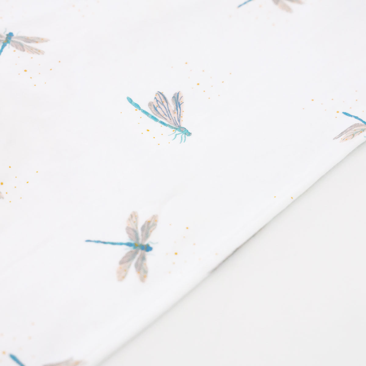 Baby Organic Kimono Romper in Dragonfly Print by Le Petit Society — image 8