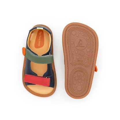 Toddler Sandals Explore - Navy/ Tomate/ Salsa by Tip Toey Joey — image 2