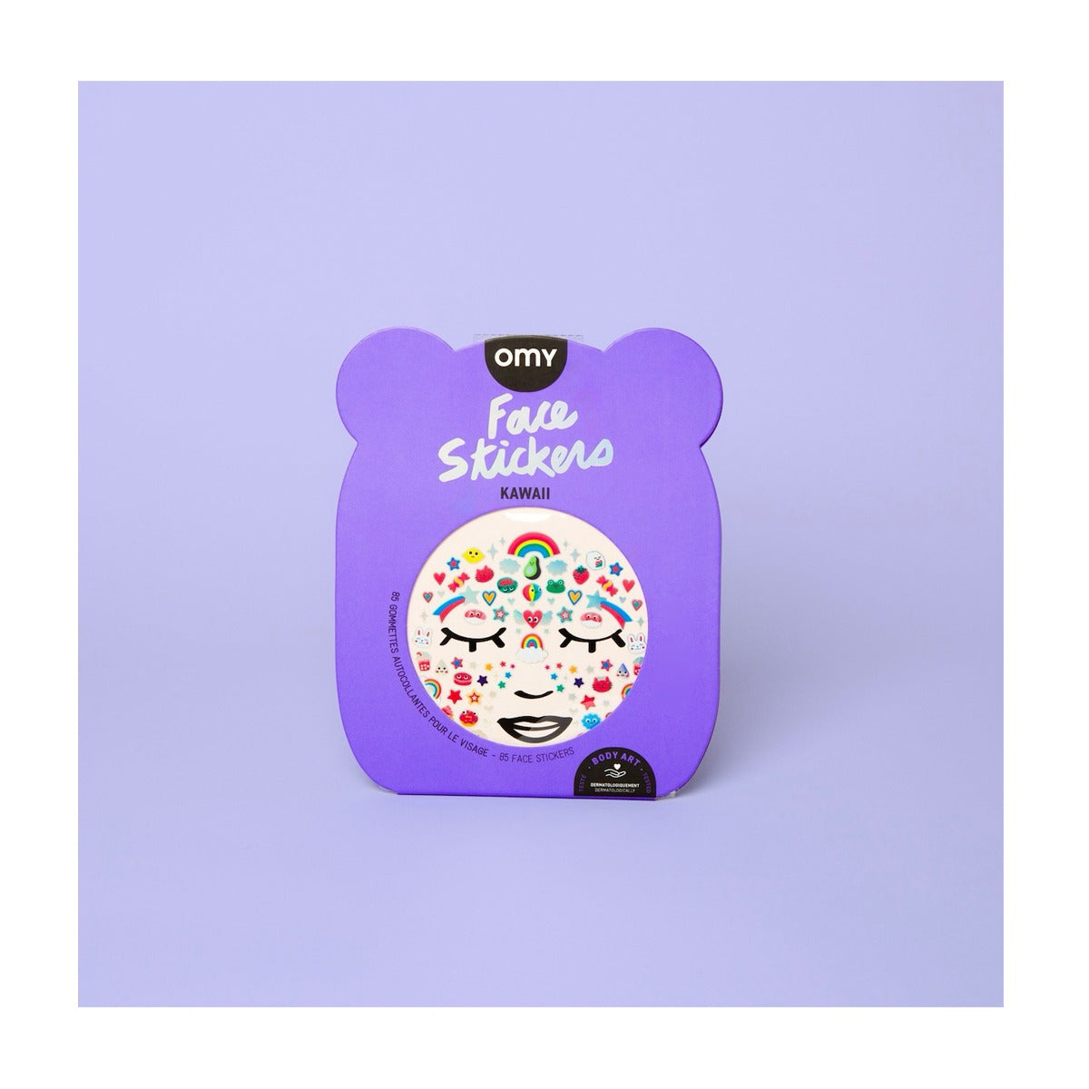 Face Stickers in Kawaii by OMY