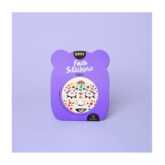 Face Stickers in Kawaii by OMY
