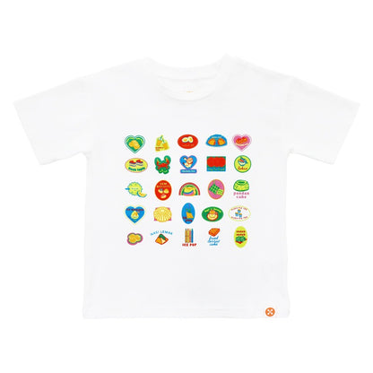 A Singapore Series - Foodie Kids Tee in White by Le Petit Society — image 13